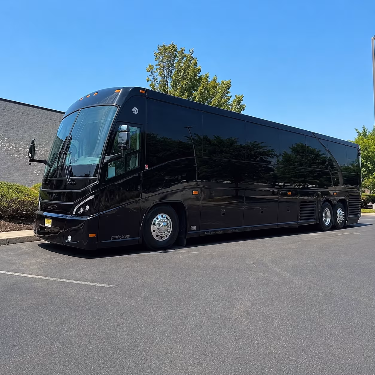 charter bus rentals to capital region international airport lan