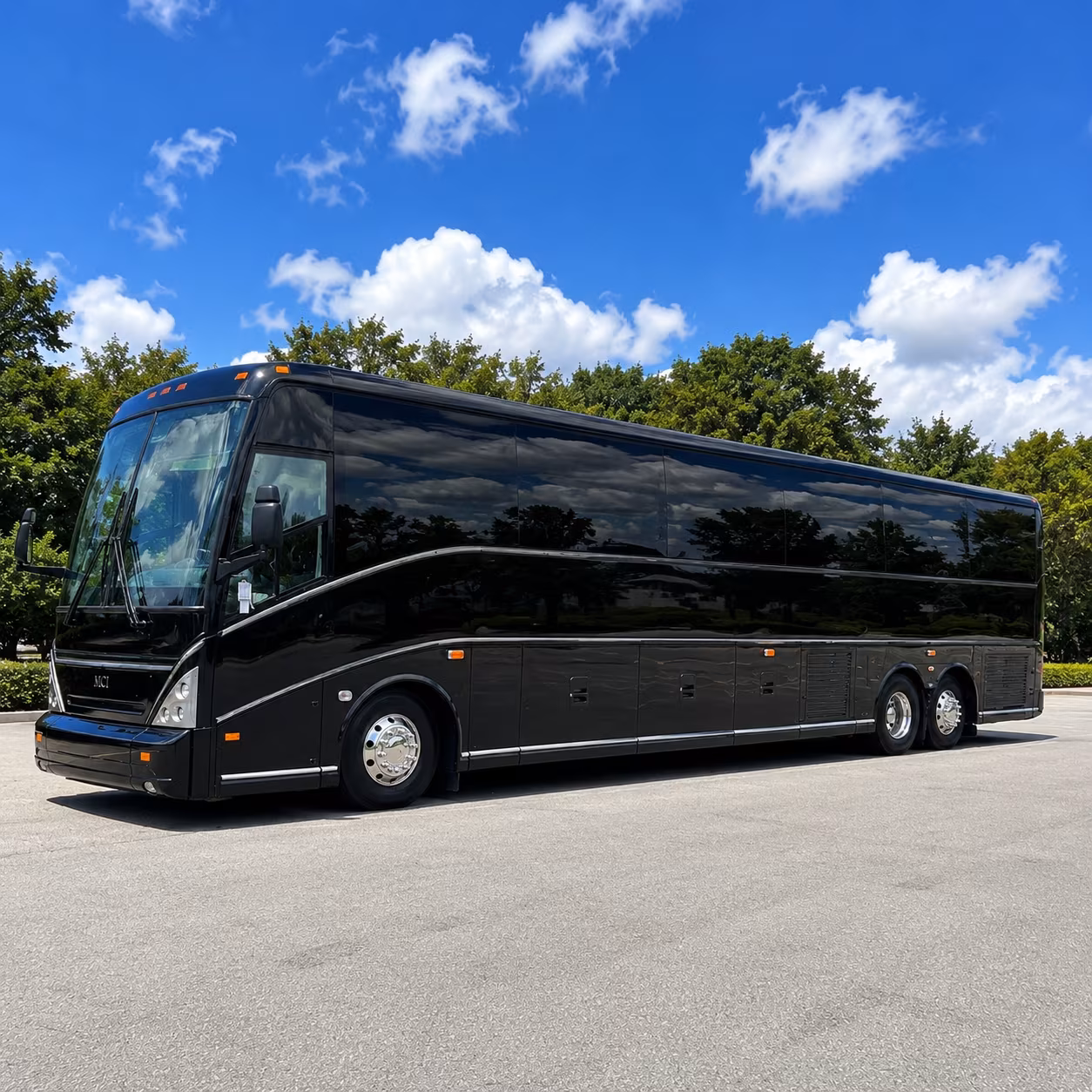 convention and conference buses at the lansing center