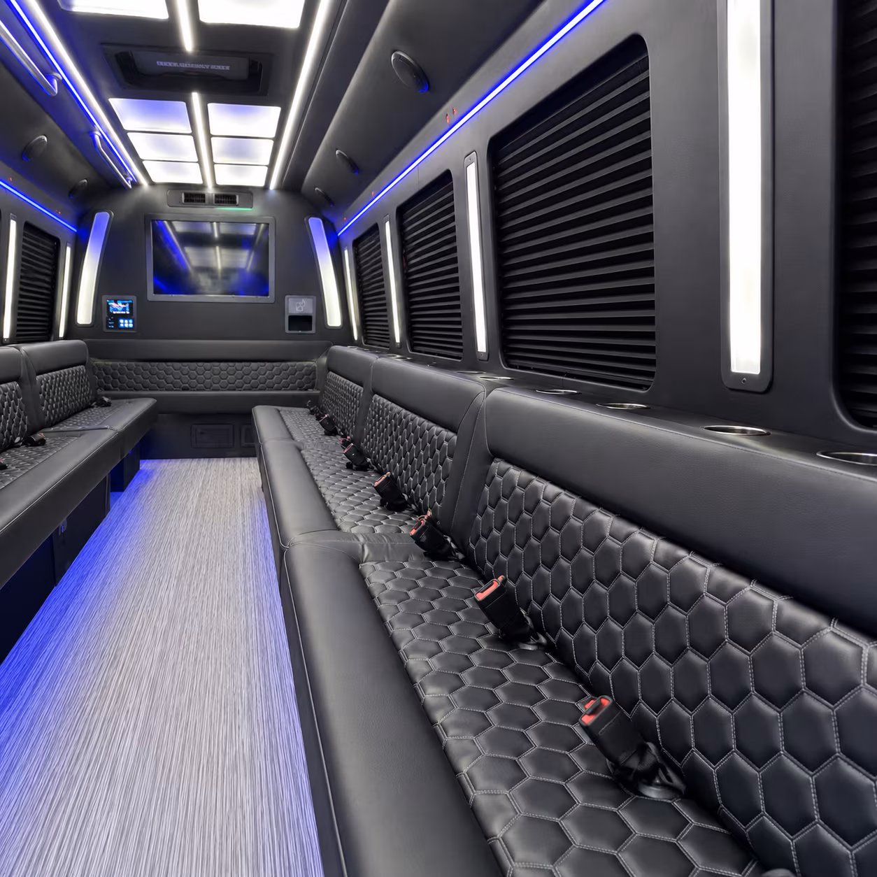 lansing party bus rentals inside